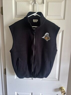 Steve & Barry's Black Fleece Jacket - Large
